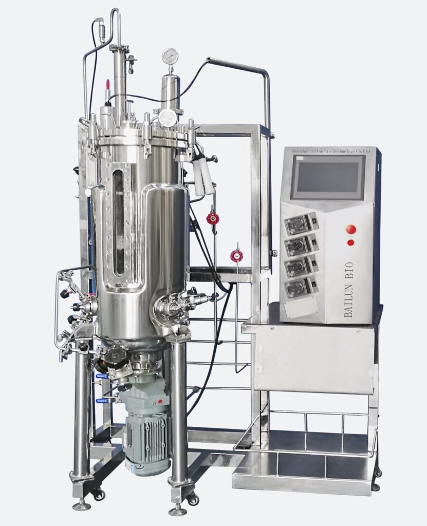 Bottom mechanical stirring stainless steel fermenter 100 liter BLBIO-100SJB