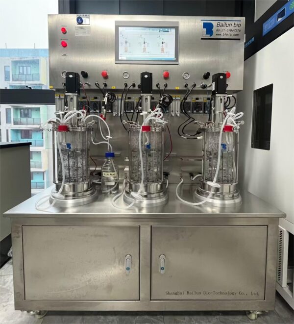 5L 3Union mechanical agitation glass bioreactor (off-site)