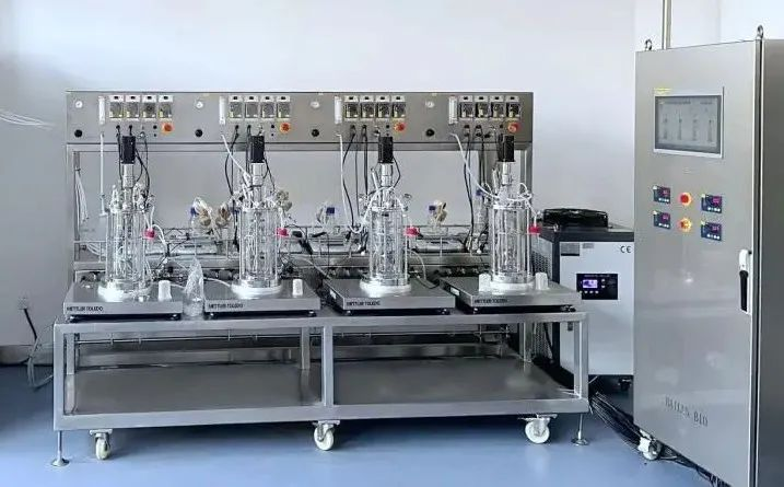 5L quadruple metabolic flow fully automatic bioreactor system