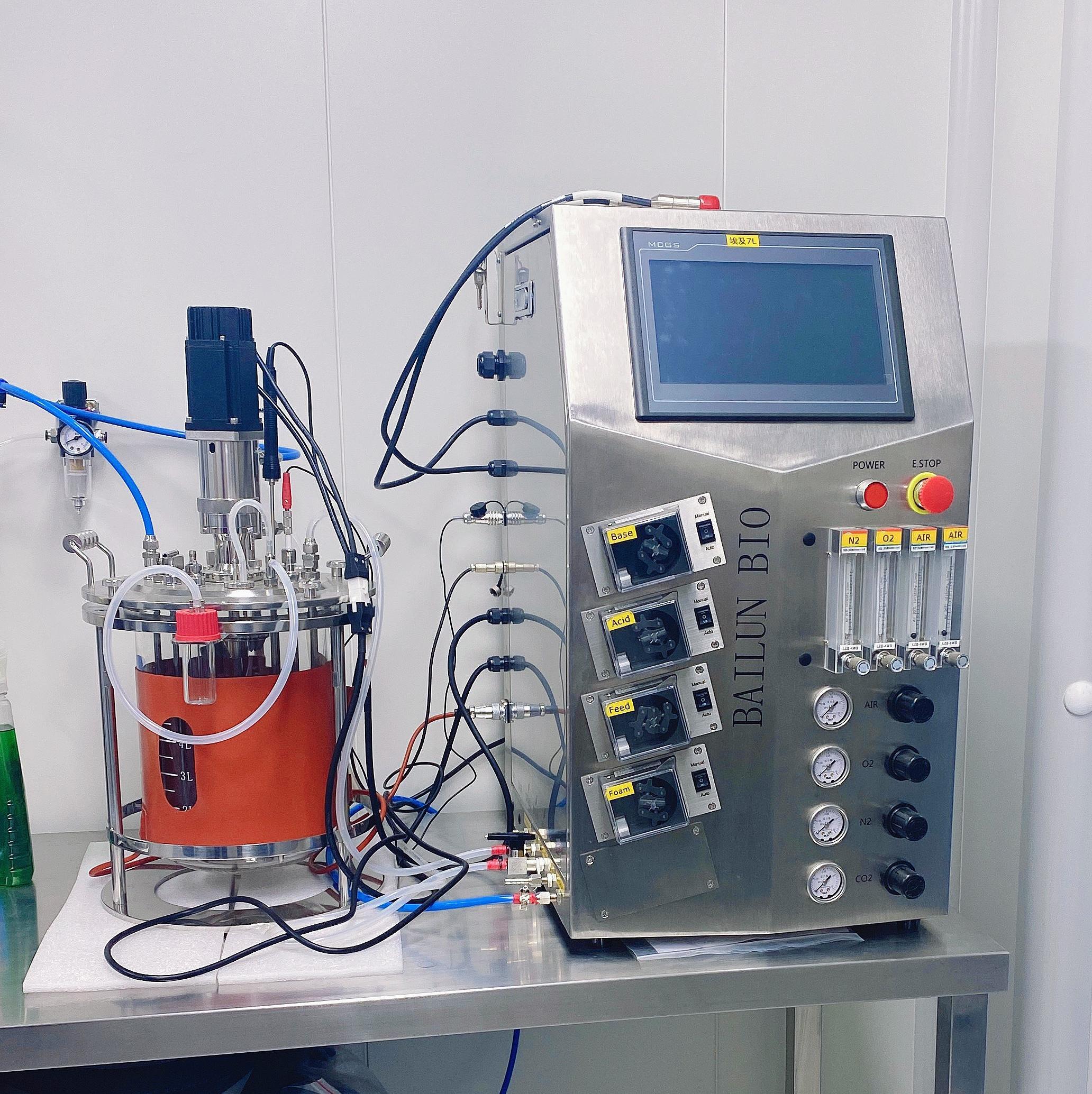 glass mammalian cell culture reactors single wall glass bioreactor