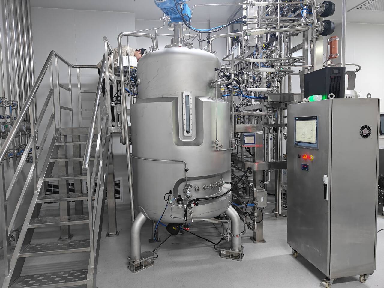 1000L Mammalian cell culture bioreactor fermenter - BaiLun ...